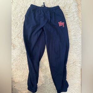 Garage Navy Blue Sweatpants